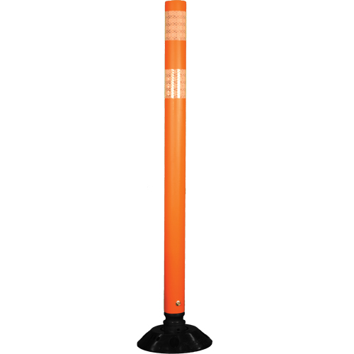 Impact Resistant Delineator, 48" H, Orange Fastek