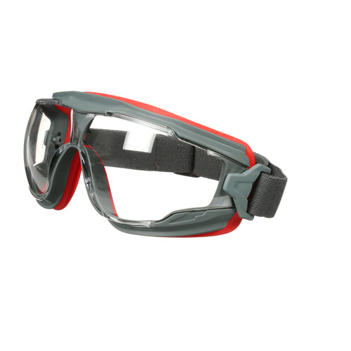 GoggleGear 500 Series Safety Splash Goggles, Clear Lens, Anti-Fog, Indirect Vent Fastek