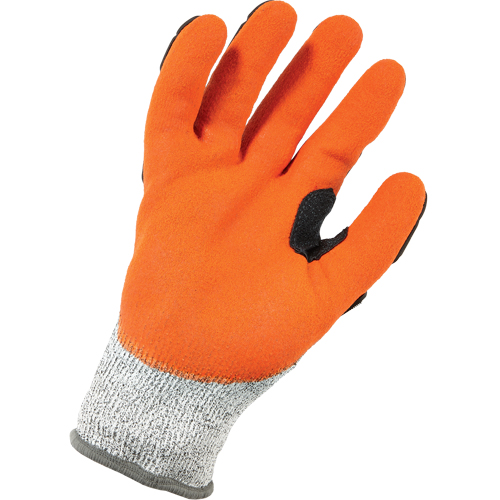 Gants ProFlex 922CR &agrave; r&eacute;duction d'impact dorsal, Petit, Paume en Synth&eacute;tique, Poignet Poignet en tricot Fastek