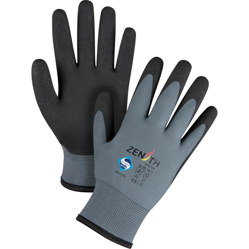 ZX-30° Premium Coated Gloves, 10/X-Large, PVC Coating, 15 Gauge, Nylon Shell Fastek