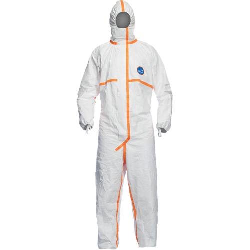 Coveralls, Small, White, Tyvek&reg; 800 J Fastek