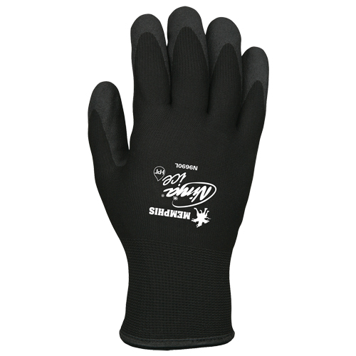 Gants N9690 Memphis Ninja Ice, 8/Moyen, R&ecirc;vetement PVC, Calibre 15, Enveloppe en Acrylique/Tissu &eacute;ponge Fastek