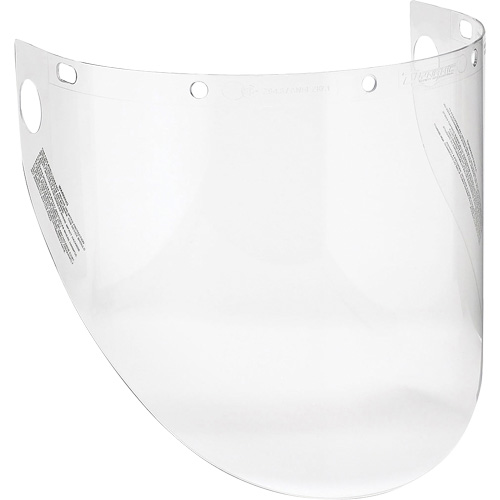 Dynamic Molded Faceshield Visor, PETG, Clear Tint Fastek