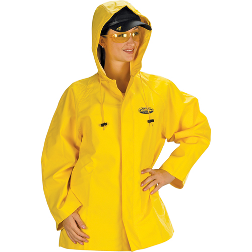 V&ecirc;tements imperm&eacute;ables Hurricane ignifuges et r&eacute;sistants &agrave; l'huile, vestes, 4T-Grand, Jaune Fastek
