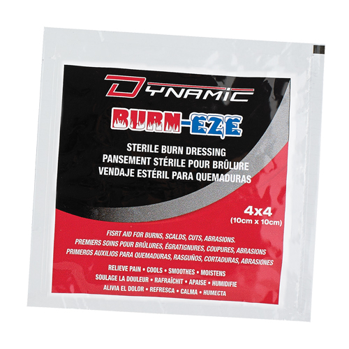 Bandage Burn-Eze-Burn Dynamic, 4" x 4", Classe 2 Fastek