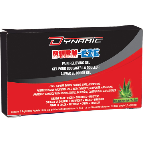 Gel Burn-Eze pour le soulagement de la douleur Dynamic, Gel, Classe 2 Fastek