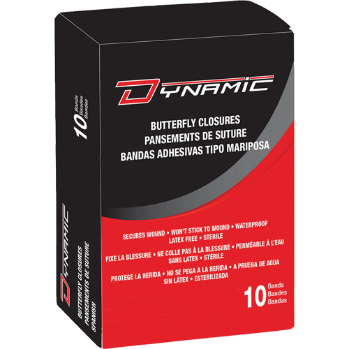 Dynamic Butterfly Closures, Skin Closure, Class 1 Fastek