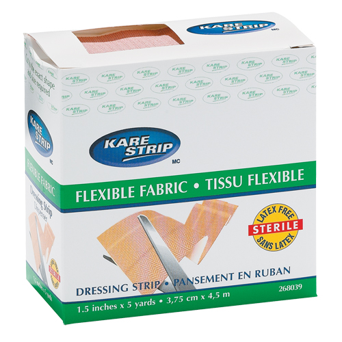 Dynamic Elastic Dressing Bandage, Rectangular/Square, 180", Fabric, Non-Sterile Fastek