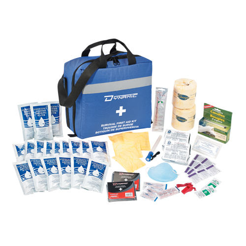 Dynamic Emergency Preparedness First Aid Kit, Class 1 Medical Device, Nylon Bag Fastek