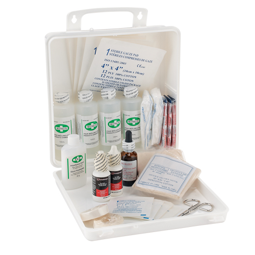 Dynamic Burn First Aid Kit for Welders, Class 1 Medical Device, Plastic B Fastek