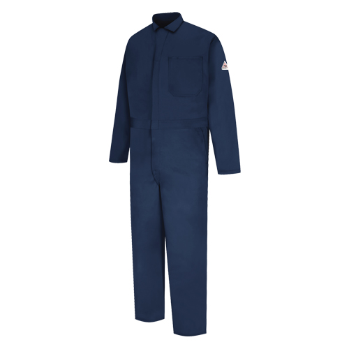 Combinaisons de soudage r&eacute;sistantes aux flammes ISO 11611, Taille 48, Bleu marin Fastek