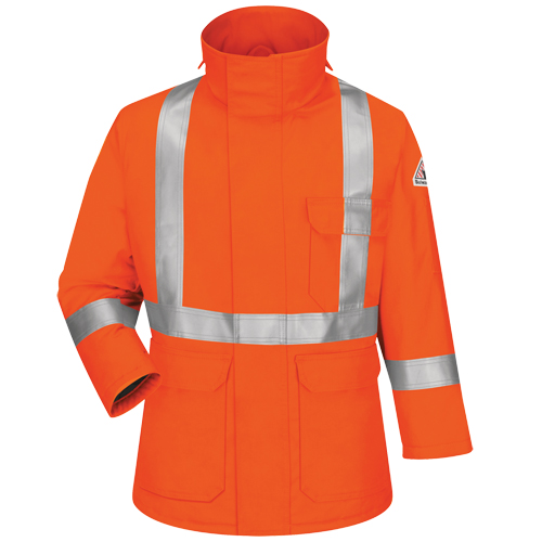 Excel FR&reg; Comfortouch&reg; Deluxe Parkas, Small, Orange Fastek