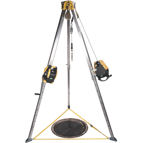 Workman Tripod and Confined Space Entry Kit, Construction Kit Fastek