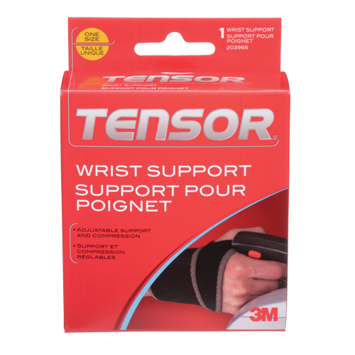 Tensor Wrist Support, Neoprene, One Size Fastek