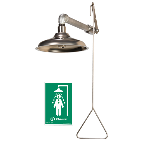 Drench Shower, Wall-Mount Fastek