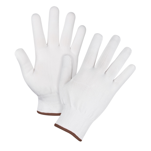 Gants tricot&eacute;s sans couture, Polyester, Calibre 15, Hommes Fastek