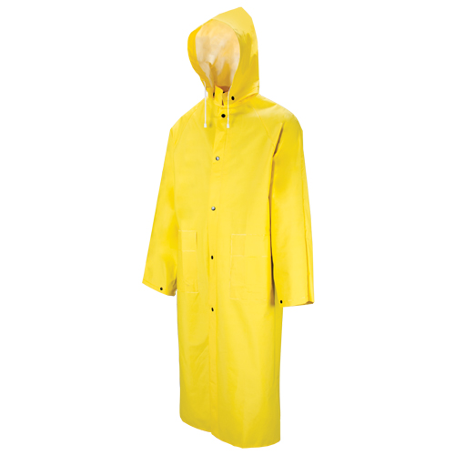 Imperm&eacute;able long 601 Tornado, Polyester/PVC, Grand, Jaune Fastek