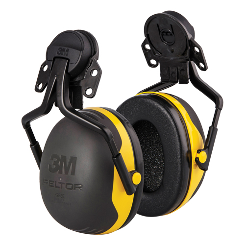 Peltor Electrically Insulated Earmuffs, Cap Mount, 24 NRR dB Fastek
