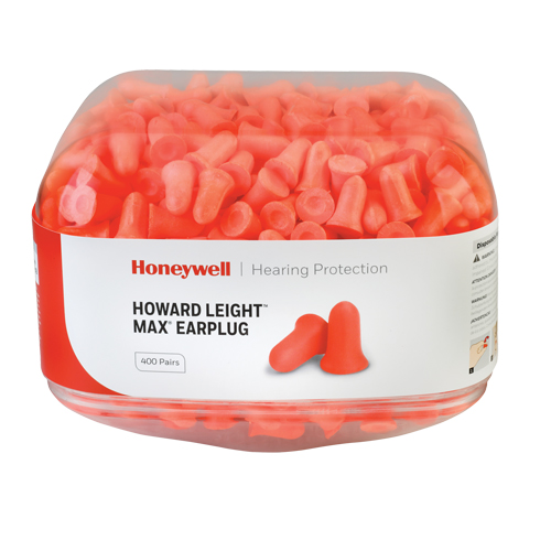 Howard Leight Maximum Earplugs, Bulk - Canister Fastek