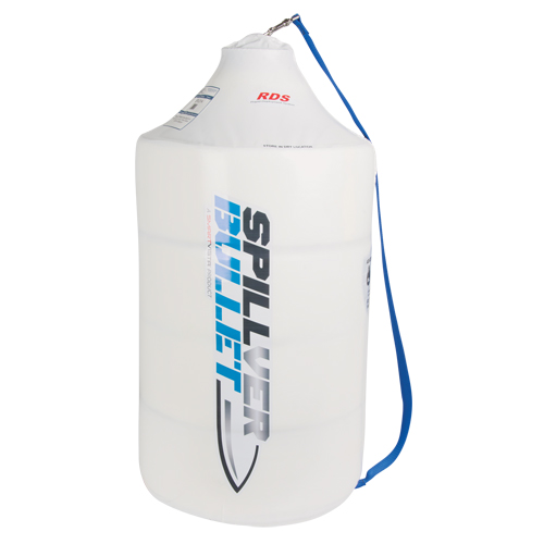 Spillver Bullet Boom, Oil Only, 100' L x 5" W, 28 gal. Absorbancy Fastek