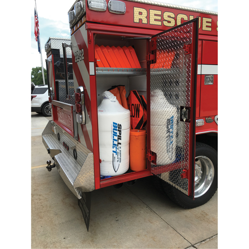 Spillver Bullet Boom, Oil Only, 100' L x 5" W, 28 gal. Absorbancy Fastek