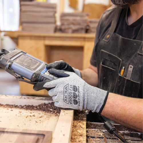 Cut Resistant Glove, Size Small/7, 10 Gauge, Foam Nitrile Coated, Dyneema&reg; Shell, ASTM ANSI Level A3/EN 388 Level C Fastek