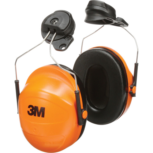 Peltor Earmuff Assembly, Cap Mount, 23 NRR dB Fastek