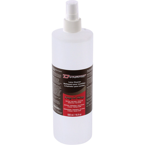 Dynamic Lens Cleaning and Anti Fog Solution, 500 ml Fastek