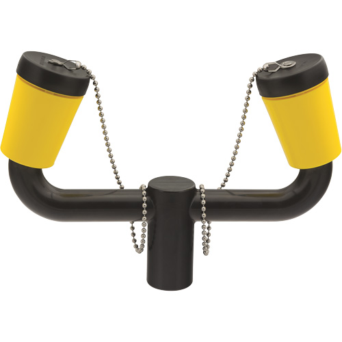 Ensemble de pommeaux doubles pour douche oculaire Fastek