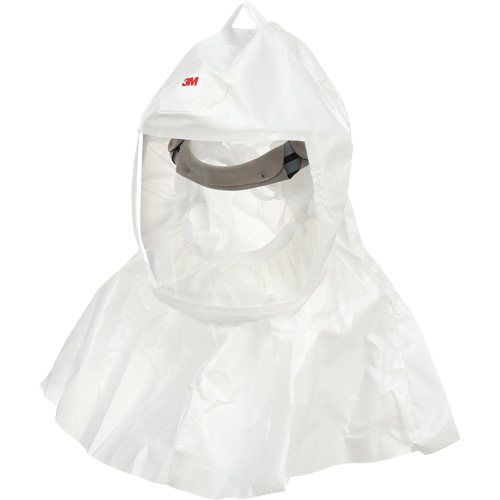 Cagoule Versaflo avec coiffe int&eacute;gr&eacute;e, Grand/Moyen, Coiffe souple, Bavette Simple Fastek