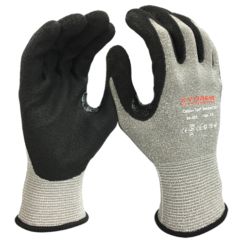 Akka&reg; Cut-Resistant Gloves, Size Small/7, 13 Gauge, Foam Nitrile Coated, Kyorene&reg; Shell, ANSI/ISEA 105 Level 3/EN 388 Level 4 Fastek