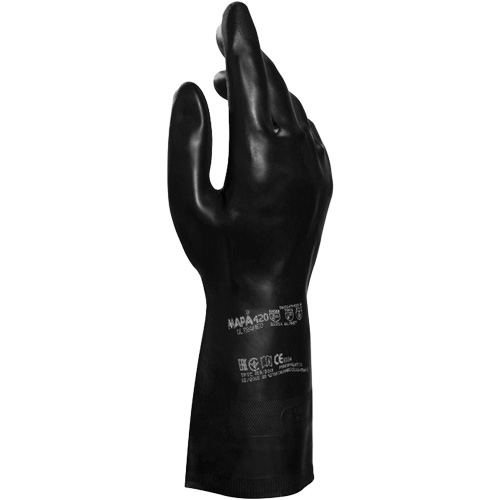 Gants Technic NS-420, Taille 6/T-petit, 12,5" lo, Latex/N&eacute;opr&egrave;ne, Doublure en Ouat&eacute;e, 30 mils Fastek