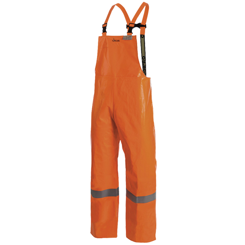 P162 041 Utili-Gard&reg; FR Bib Pant, Small, High Visibility Orange Fastek