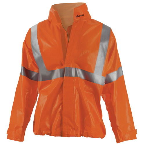 J162 310DH Utili-Gard&reg; FR Jacket, 3X-Large, High Visibility Orange Fastek