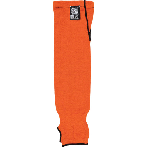 Memphis&reg; Sleeves, Kevlar&reg;, 18", ASTM ANSI Level A5, Orange Fastek