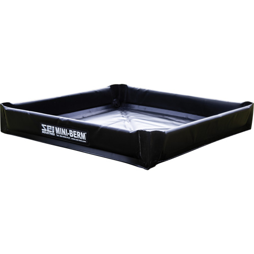 30oz Chem-Shield Mini Berm, 20 US gal. Capacity, 3' W x 3' L x 4" H Fastek