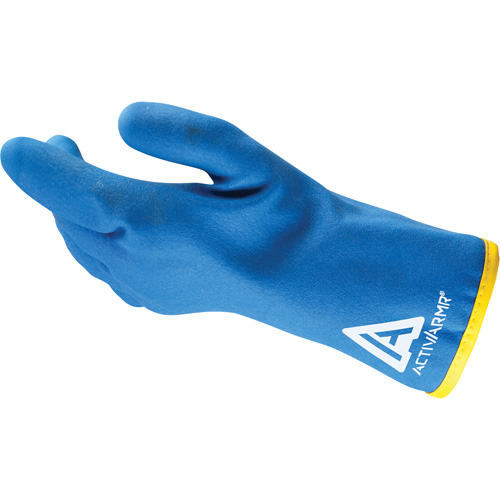 ActivArmr&reg; 97-681 Gloves, 8, Foam PVC Coating, Nylon Shell Fastek