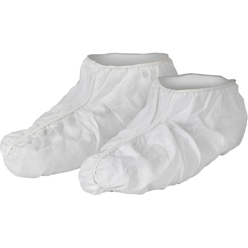 Couvre-chaussure KleenGuard A40, Taille unique, Microporeux, Blanc Fastek