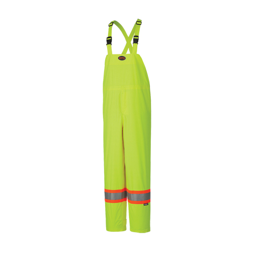 5597 Salopette de s&eacute;curit&eacute; l&eacute;g&egrave;re 150D, Polyester, Grand, Jaune lime haute visibilit&eacute; Fastek