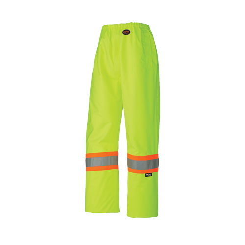 5586 Pantalons de s&eacute;curit&eacute; 450D, Polyester, T-petit, Jaune lime haute visibilit&eacute; Fastek