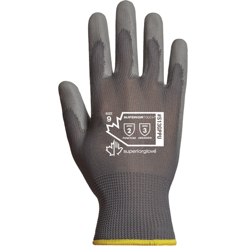 Gants tricot&eacute; Superior Touch, 8, R&ecirc;vetement Polyur&eacute;thane, Calibre 13, Enveloppe en Polyester Fastek