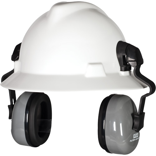 Sound Control SH Full-Brim Hat Earmuff, Cap Mount, 25 NRR dB Fastek