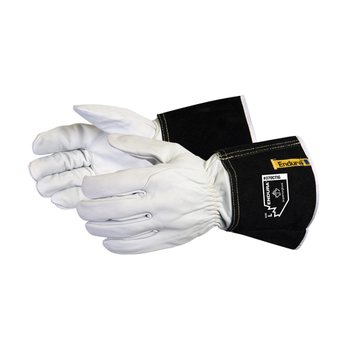 Gants de soudage Endura, Cuir fleur de ch&egrave;vre, Taille Petit Fastek