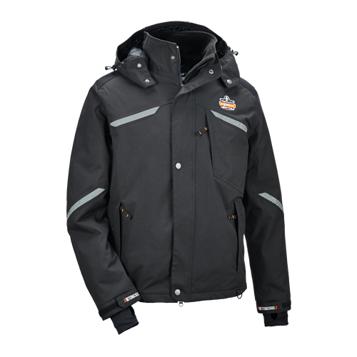 Manteau thermique N-Ferno 6466, Hommes, Petit, Noir Fastek