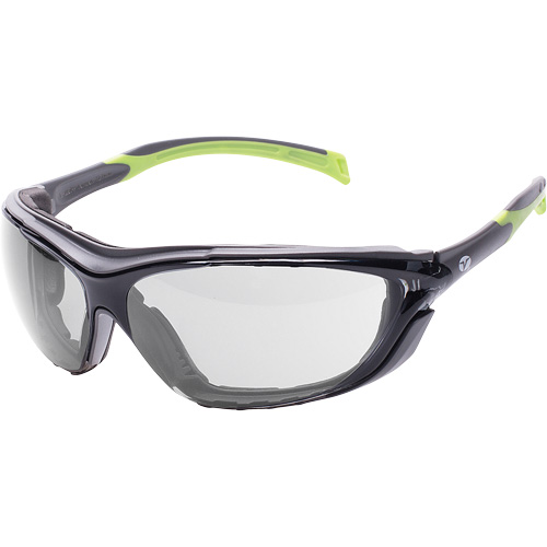 Lunettes de s&eacute;curit&eacute; Veratti Primo, Lentille Grise/fum&eacute;e, Antibu&eacute;e, ANSI Z87+/R&eacute;pond ou surpasse la norme CSA Z94.3 Fastek