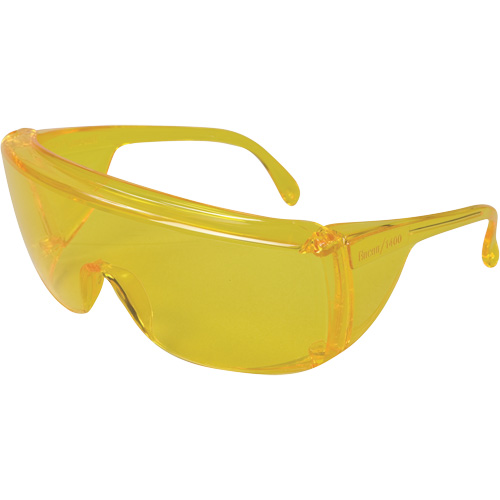 Veratti&reg; Tuff Spec&reg; 1400 Series Safety Glasses, Amber Lens, ANSI Z87+/Meets/Exceeds CSA Z94.3 Fastek