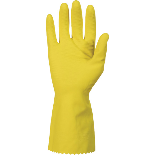 Gants ChemStop, Taille Petit/7, 12" lo, Latex, Doublure en Ouat&eacute;e, 12 mils Fastek