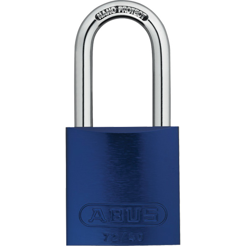 Padlock, Keyed Different, Aluminum, 1-1/2" Width Fastek