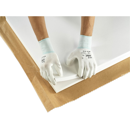 PX140 Coated Gloves, 6/X-Small, Polyurethane Coating, 15 Gauge, Nylon Shell Fastek