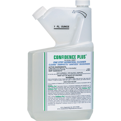 Confidence Plus Germicidal Respirator Cleaner, Liquid Fastek